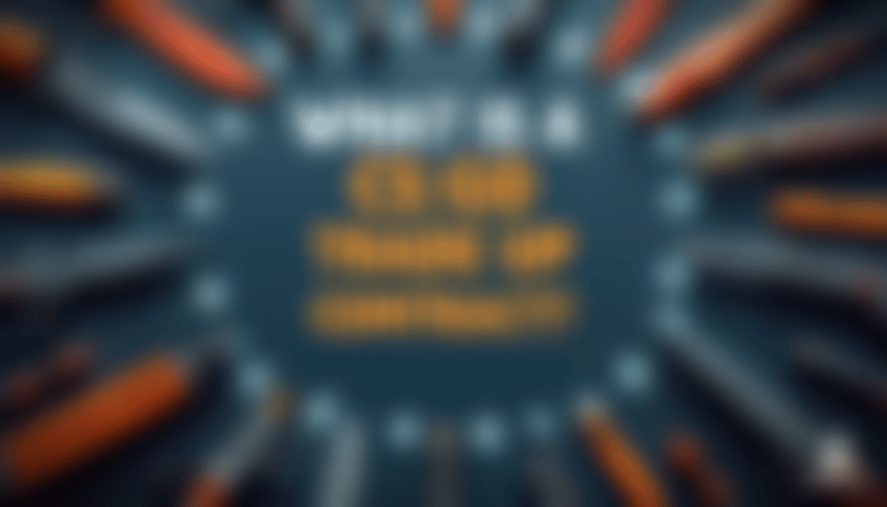 Banner image for What is a CS:GO trade up contract? - CS:GO Skin Sites Blog